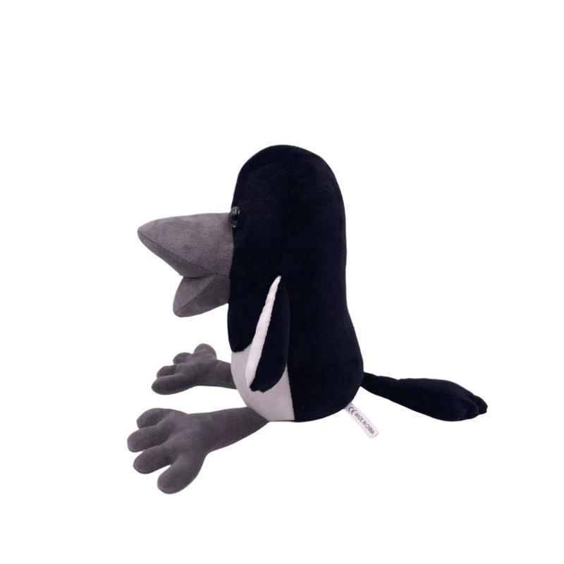 Плюшевая игрушка-животное Сорока Ворона Реалистичная кукла-птица Мягкая обнимательная Подарок для детей 15 дюймов