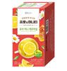 DamTuh Fruit Honey Tea Yuzu & Honey Chamomile (20 Sticks) — Sweet Citrus Blend for Relaxing Moments