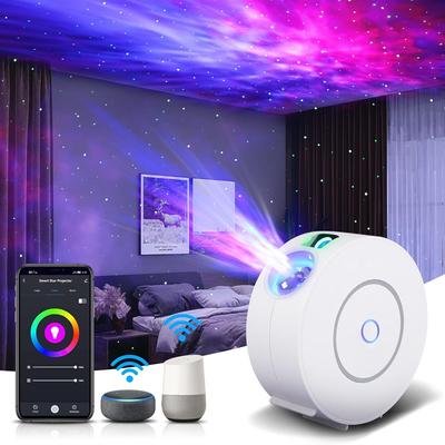 Звездный проектор, проектор Galaxy для спальни, интеллектуальное приложение и лампа Galaxy с голосовым управлением, совместимость с Alexa и Google Home