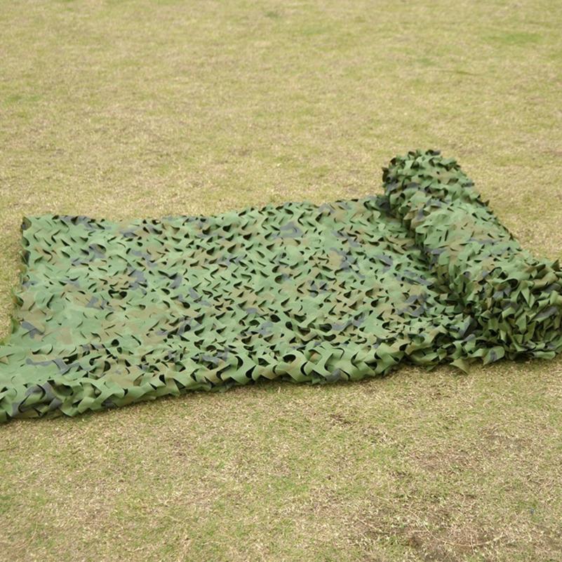 Camouflage Anti-Drone Net - Military Grade Leaf Pattern Concealment Mesh for Outdoor Stealth & Sun Protection Net