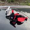 Little Flying Dragon Doll Toothless Dragon Plush Toy with Suction Cup Movable Wings Stuffed Animal Doll for Car Decor
