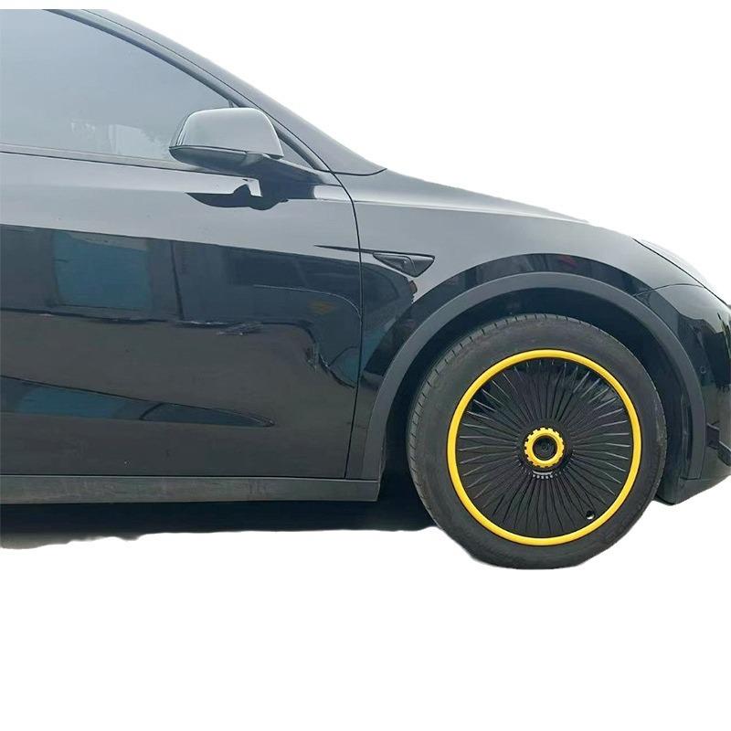 Защитные колпаки ступиц 19-дюймовых колес Tesla Model Y: Защитные чехлы от царапин, от истирания, износостойкие