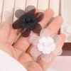 30 шт. жемчуг органза цветы аппликация DIY материал одежда заплатки для одежды сумка заколки для волос