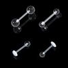 Transparent Piercing Retainer Hypoallergenic Nose Ring Body Jewelry Lip Ring  Lip Ear Nose Tongue