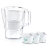BRITA Water Filter, Jug-Style, PFOS/PFOA Removal Tested, Filtered Water Capacity: 1.75L (Total Capacity: 3.5L) [Official Japanese Product] Includes 3