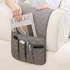 Диван-подлокотник-органайзер с 5 карманами и подстаканником, поднос, подвесная сумка для хранения на диване, кресле, телевизоре, пульте дистанционного управления, мобильном телефоне