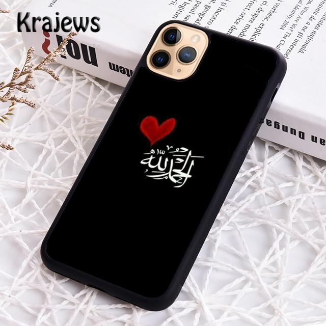 Krajews Исламский Мусульманский Мягкий Чехол Для Телефона Накладка Для iPhone 17 Air 16 15 14 plus 11 12 13 pro max coque Чехол Fundas