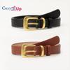 Womens White Belts for Jeans, Leather Dress Belts for Women Dressy, Ladies White Fashion Waist Belt for Pants