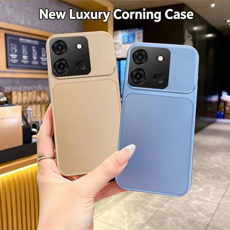 Для Tecno Spark Go 2023 Чехол Tecno Pop 7 Обложка Tecno Pop 7 Capa Задний Бампер Телефона Ударопрочный ТПУ Жидкий Силикон Мягкий Fundas