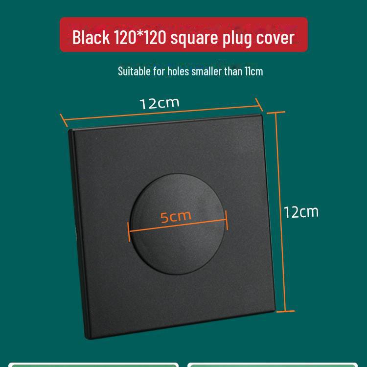 «Декоративная заглушка для отверстий в стене для труб кондиционера и крана»