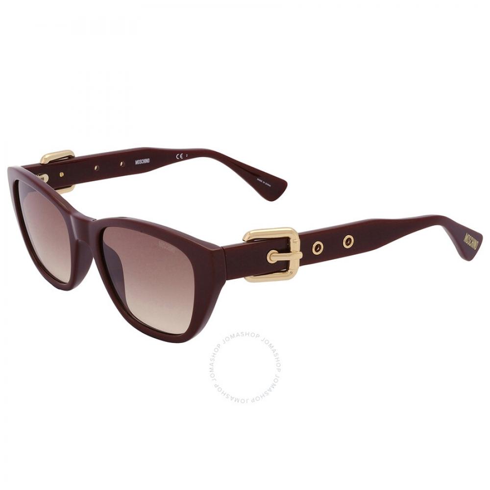 Женские солнцезащитные очки MoSchino Brown Cat Eye MoS130 S 0lhf Ha 55