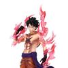 Une Luffy Anime Figure Action Figurine Collection D PVC pi ce jouets singe cerise fluide mod le poupes cadeaux annivers Articulated Poseable Detailed