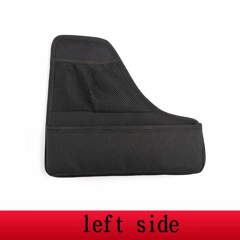 hnltu4 For Land Rover Defender 90 110 130 09-18 Oxford Fabric Car Armrest Box Left and Right Storage Box Storage Bags Car Accessories