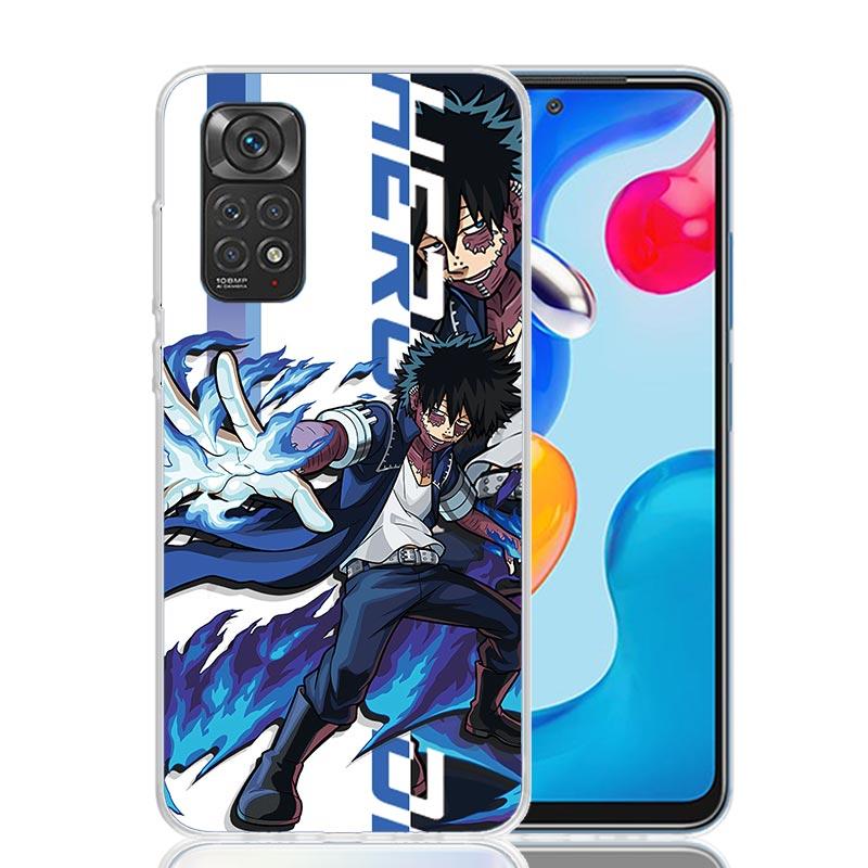 My Hero MHA Art Phone Case For Xiaomi Redmi Note 15 14 13 12S 12 Pro Plus 11S 11E 11 11T 10S 10 Art Soft Pattern Cover Redmi Not