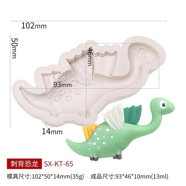 Мультяшная силиконовая форма для помадки с изображением животных из мультфильмов, шоколадная вставка, форма для украшения торта, креативная форма для выпечки своими руками