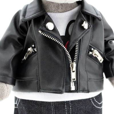 ОРАНЖЕВЫЙ | Мягкая игрушка | Лаки Макс Крутой байкер