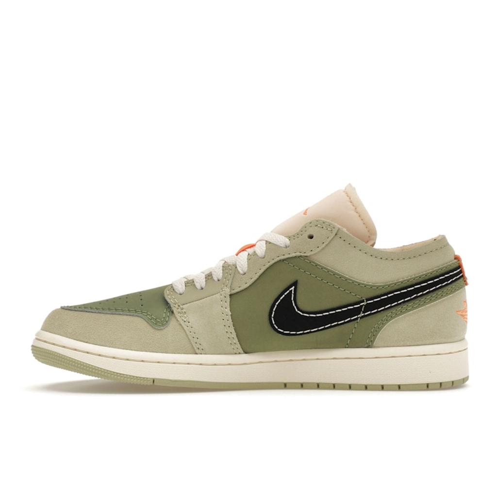 Air Jordan 1 Low SE Craft Light Olive Men Sneakers Green Sky-J-Light-Olive Black FD6819-300