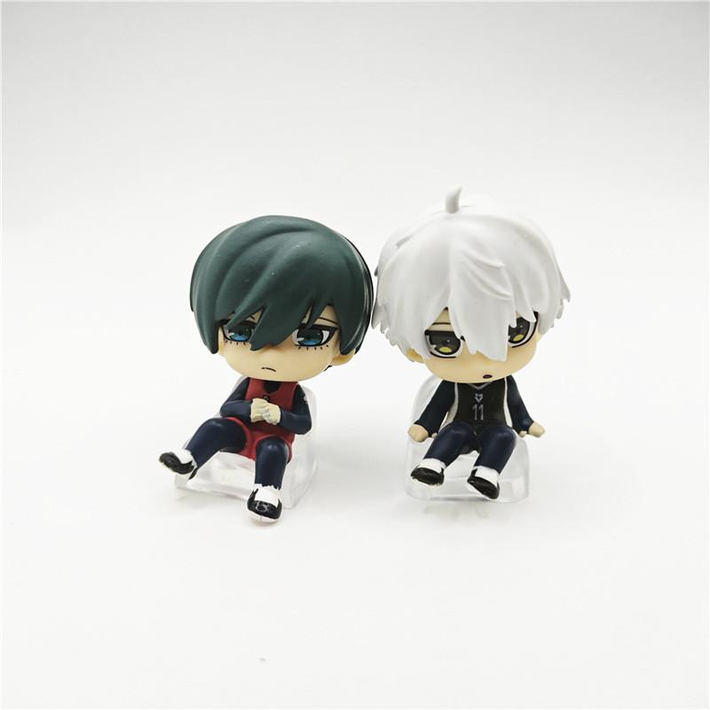 Фигурка Экшн Блоки Синяя Мультяшная Модель Игрушка Украшение Кукла Детский Орнамент Подарок