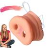 Adult Masquerade Latex Pig Snout Mask Halloween Party Cosplay Props Funny Fake Pig Nose Gifts Kids