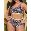 2025 Большие Большие Размеры Бикини Высокая Талия Купальник Женский Сексуальный Купальник Женский Купальник Для Купания Плавание Купальник Летняя Пляжная Одежда