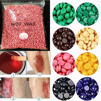 1 пакетик/25 г восковая пленка для депиляции, твердые восковые гранулы, воск для удаления волос в бикини, бобы для депиляции, женская красота