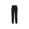 Solid Color Elastic Tapered Letter Embroidered Knitted Sports Pants Women Pants Black 1379440-001