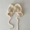 Soft Cat Ear Baby Beanies Cap Infant Ear Protections Hat Cartoon Warm Bonnet Shower Gift Photo Props for Boys and Girl