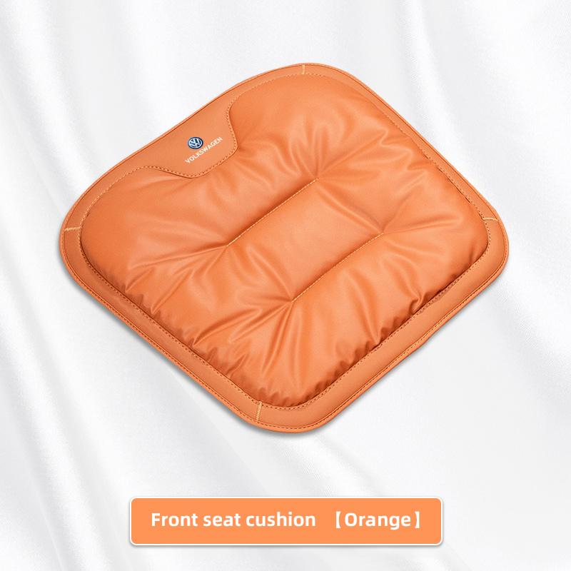 Hub Caps Car Soft Seat Cushion Front Rear Cover Protector Pad Leather Auto Interior For Volkswagen VW T-Cross Passat Polo Arteon