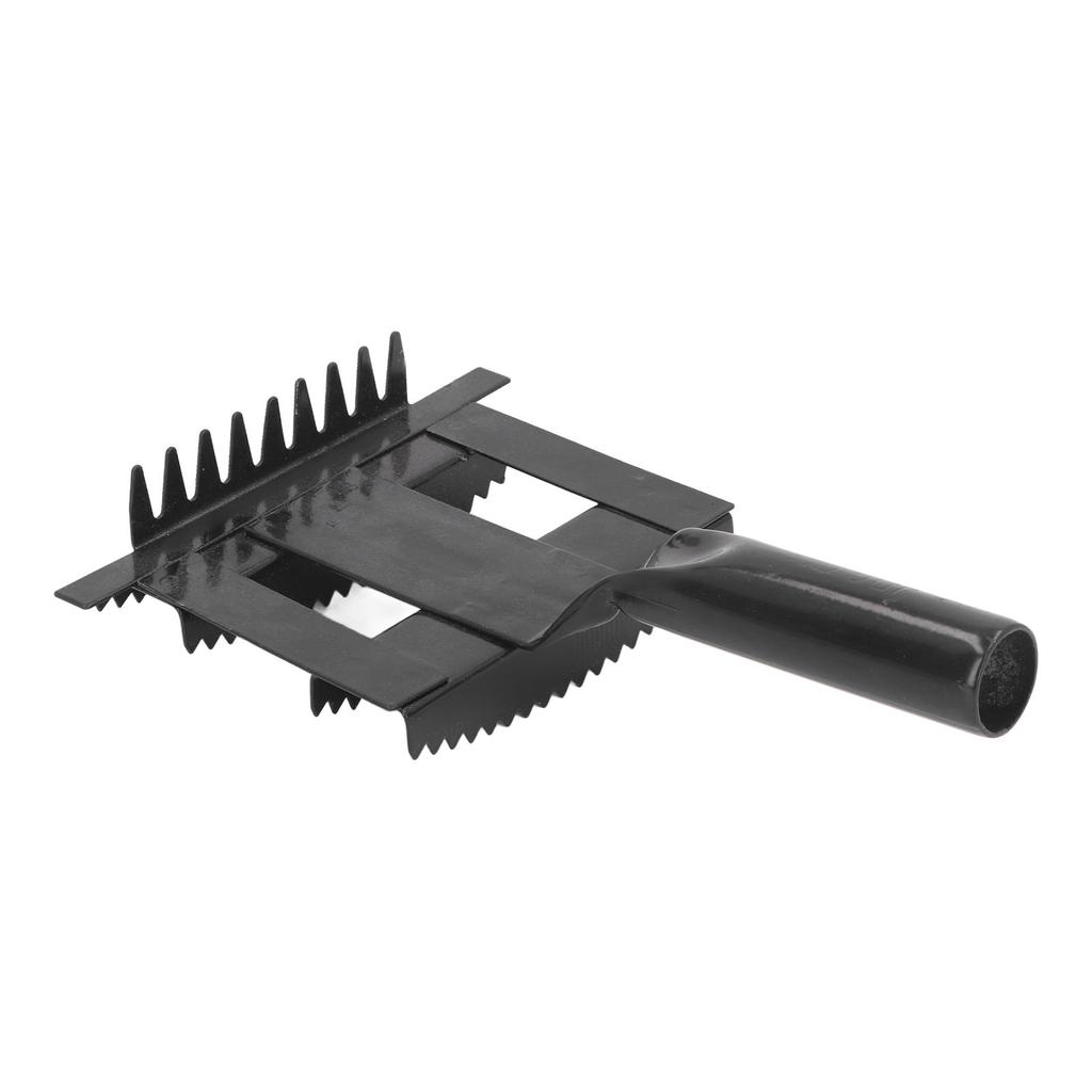 Livestock Shedding Comb Itch Relief Metal Cow Hair Brush Grooming Tools with Soft Hand Grip for