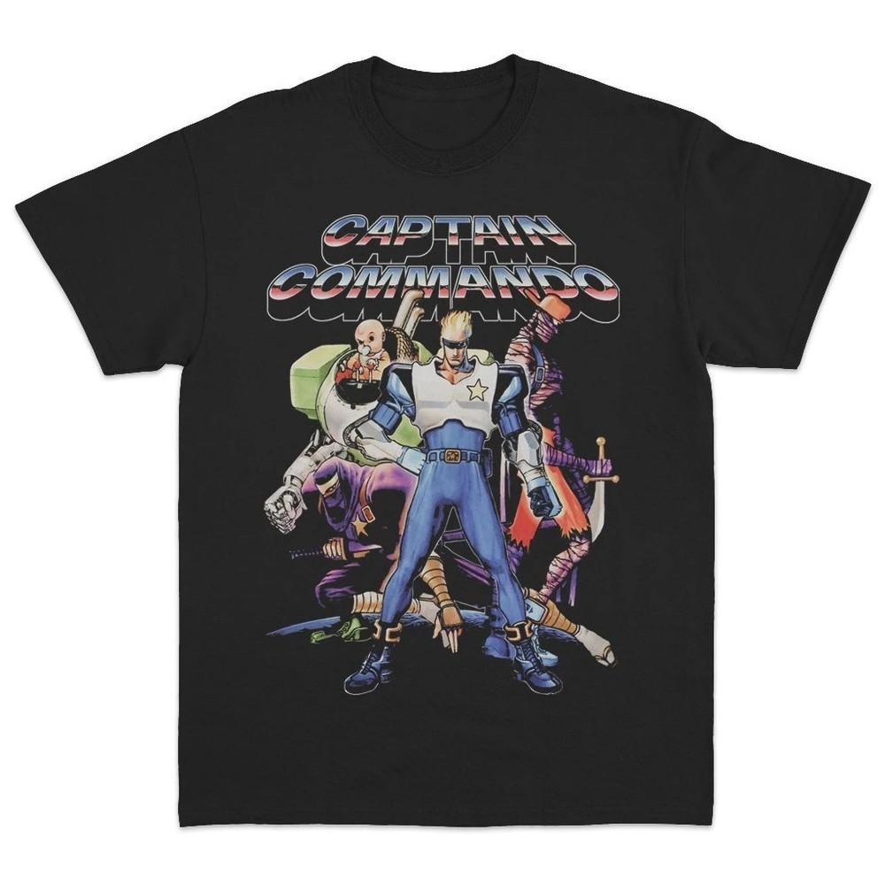 CAPTAIN C0MMAND0 video game boot Tee Unisex Short Sleeve Shirt S-5XL Unisex T-Shirt