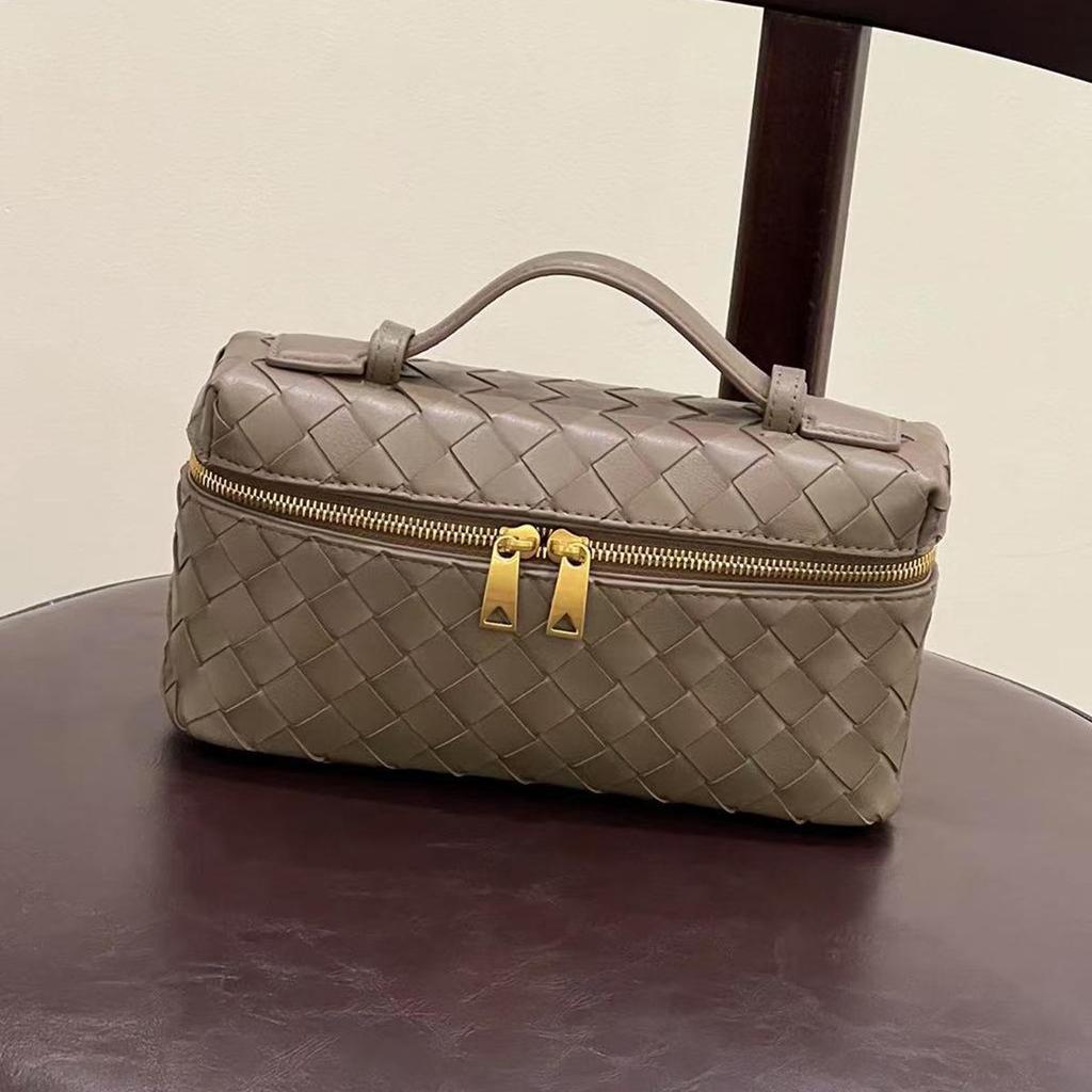 2024 MCBV натуральная кожа плетеная овчина сумка через плечо для женщин