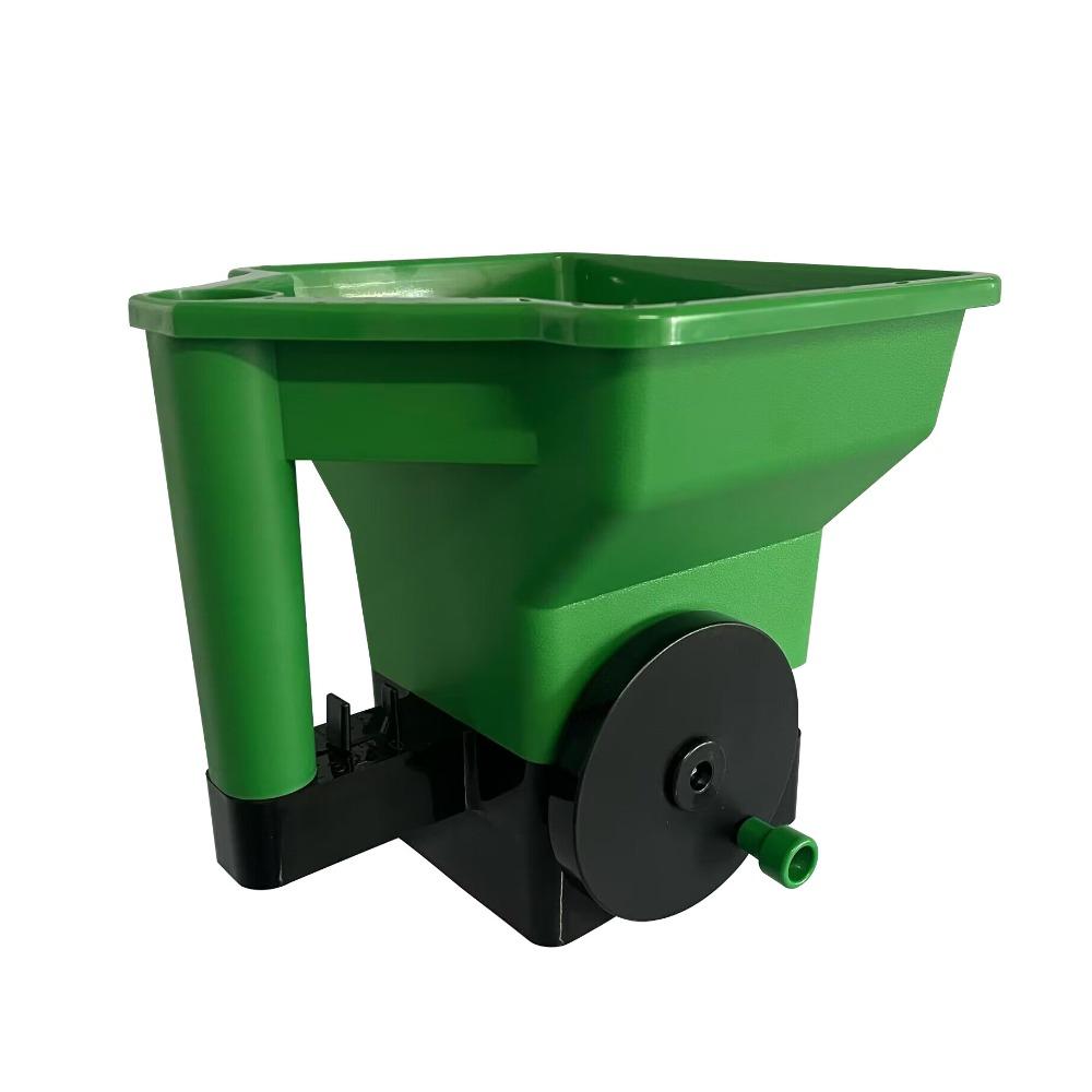 Easy Crank Hand Crank Spreader Even Dispersal Multipurpose Dispenser Daily Planting