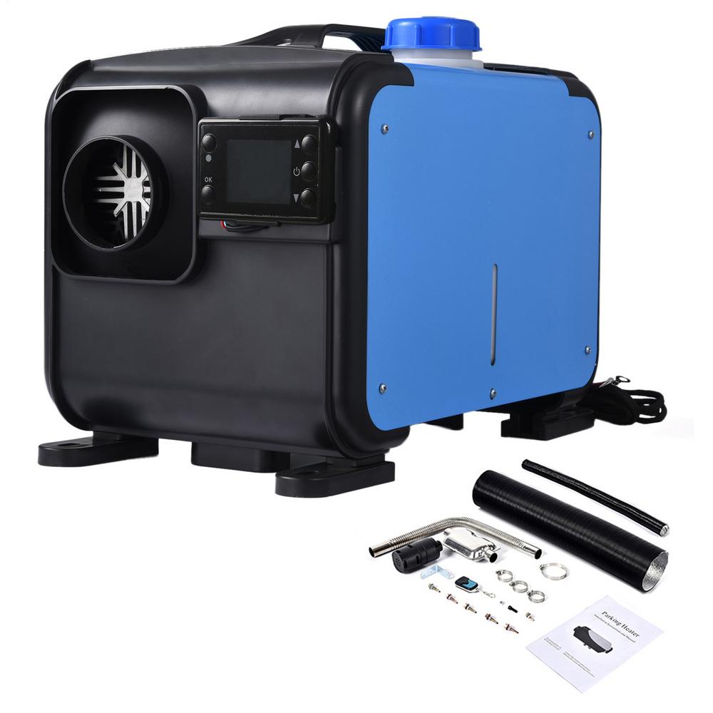 8 кВт 12 В/24 В компактный дизельный воздушный обогреватель, все в одном, автомобильный парковочный обогреватель, автономный зимний автомобильный воздушный обогреватель для грузовиков, автобусов, автофургонов