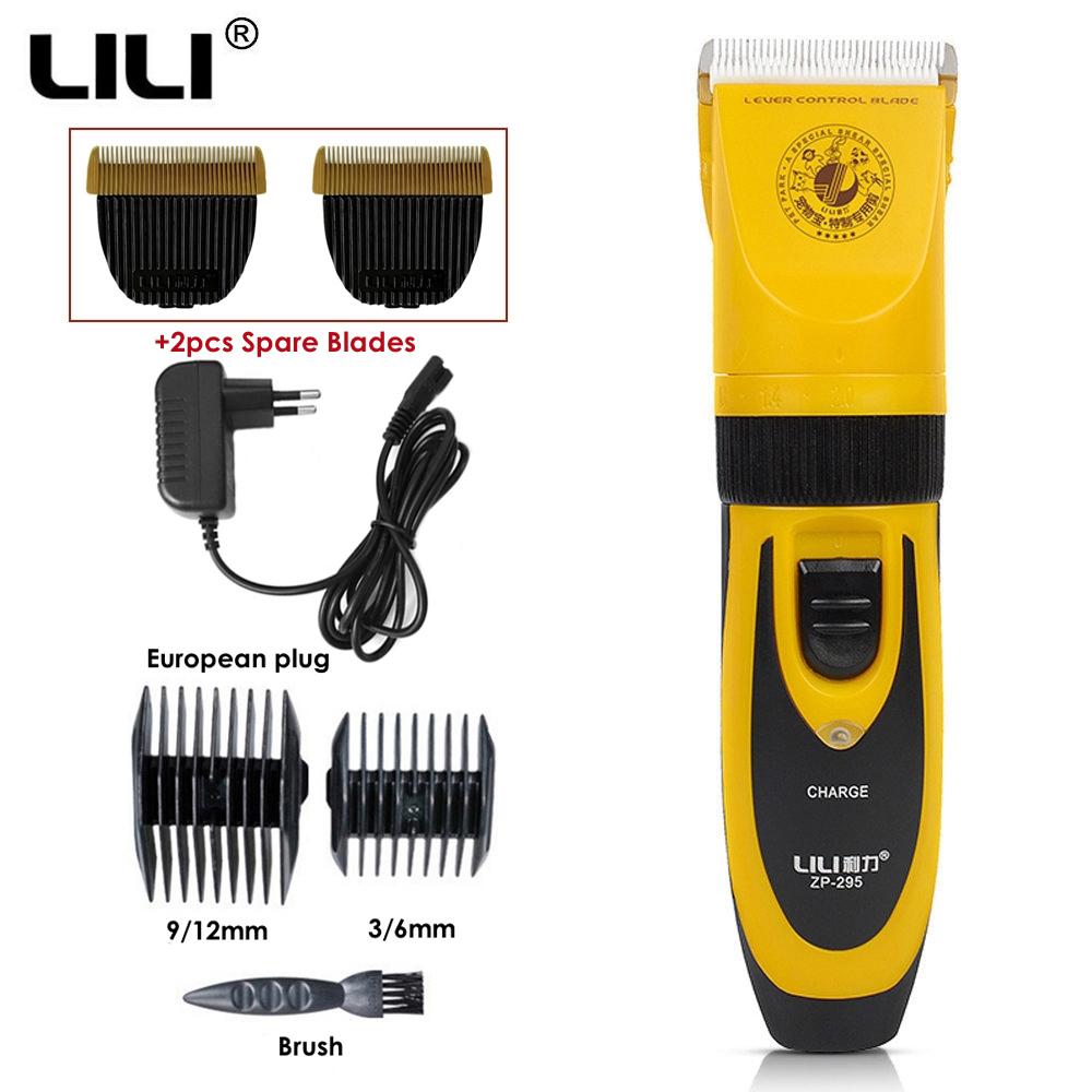 Professional Lili ZP295 35W Electric Scissors Professional Pet Hair Trimmer Animals Grooming Clippers Dog Hair Trimmer Cutters 110-240V AC