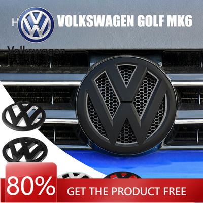 Для VOLKSWAGEN VW Автомобиль Передний Значок на Капот Задний Значок на Багажник 3D ABS Замена Значка Для Volkswagen VW Golf 6 MK6 2010 2011 2012 2013 Декор