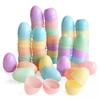 10/50PCS Plastic Easter Eggs Fillable Plastic Egg Kids Toy Colorful Gift Packaging Box Easter Party Hunt Game DIY Craft Supplies