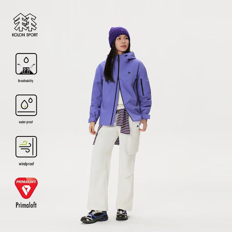 KOLON SPORT Унисекс Водонепроницаемая Ветрозащитная Куртка для Кемпинга