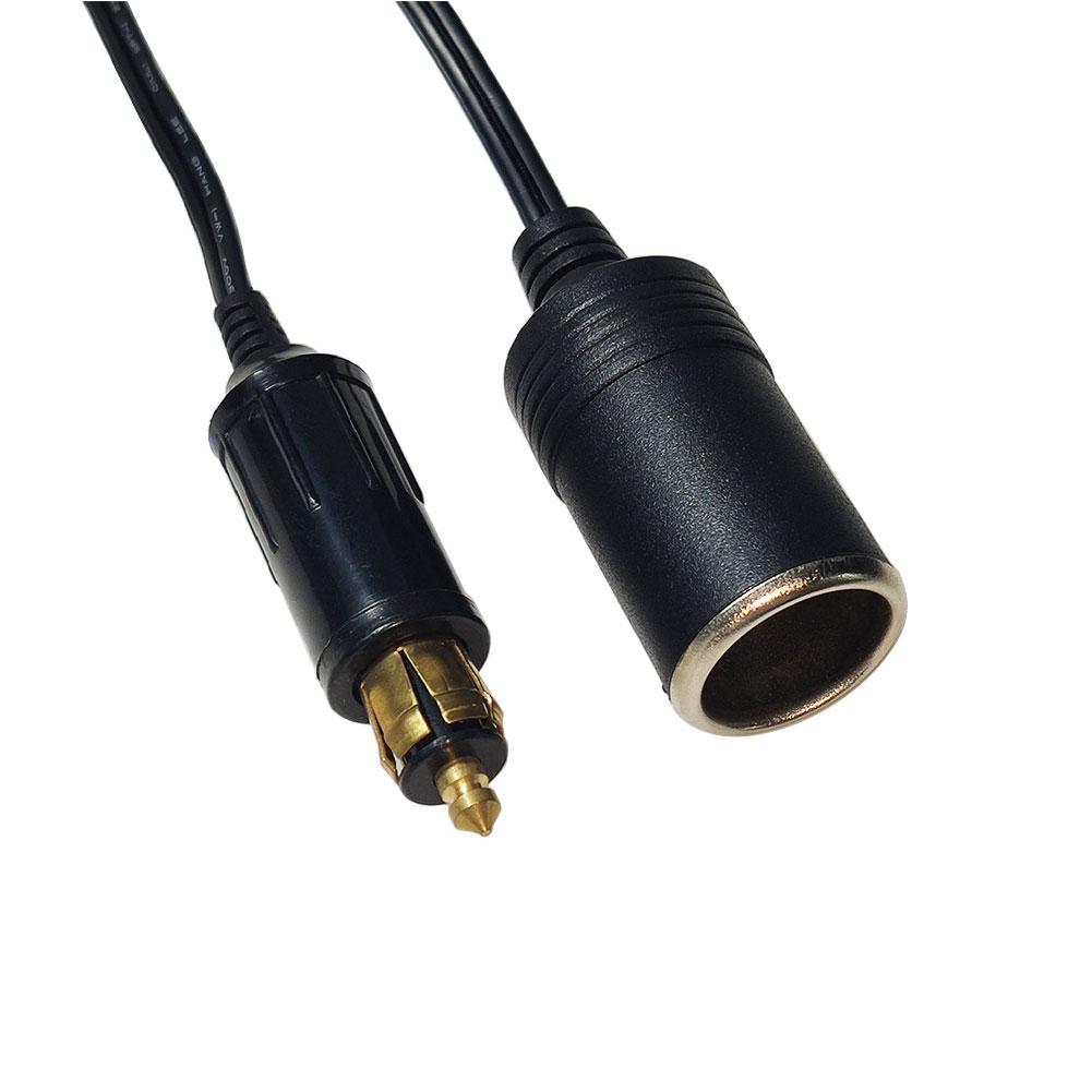 12v 24v EU Plug Forbmw Plug To Cigarette Female Wire Мотоциклетная розетка для прикуривателя Преобразование розетки для прикуривателя в зарядное устройство для Z4f2