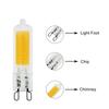 Super Bright G9 LED Light Bulb 6W 9W 12W15W 220V Glass Lamp  Constant Power Light LED Lighting G9 COB Bulbs