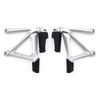 Для BMW R1250GS R1200GS R1250 GS 1200GS LC Adventure 2013-2024 Мотоциклетный комплект задних подножек для пассажира Подножка Кронштейн Полный комплект