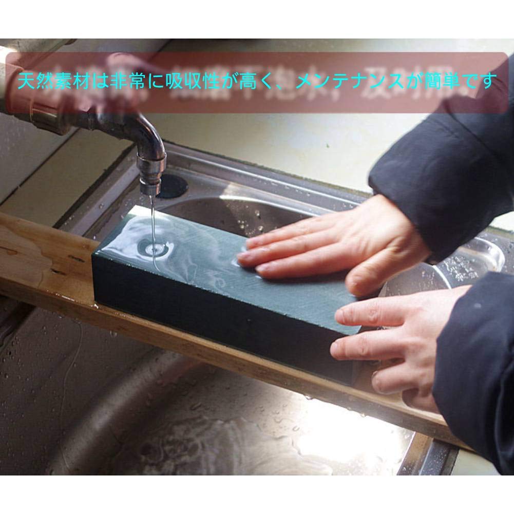 Bilaida Natural Medium Blue Whetstone Medium Blue Rock Whetstone Two Perfect for Sharpening Knives At (Medium Whetstone) + (Rough Whetstone) - Pieces,