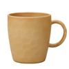 Miyamoto Sangyo WOODY CRAFT Mug, Natural, Size Approx. W7.6 D10.5 H8.4 142686