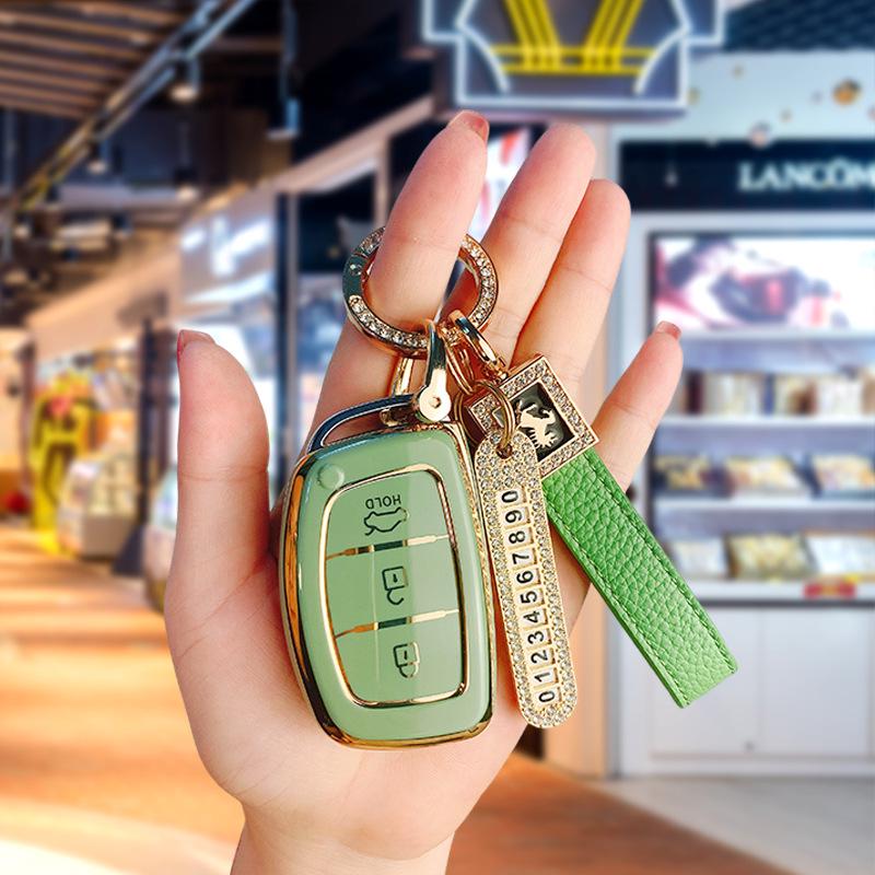 Унисекс чехол для ключей для Hyundai ix35, Elantra, Tucson, Mistra и Sonata