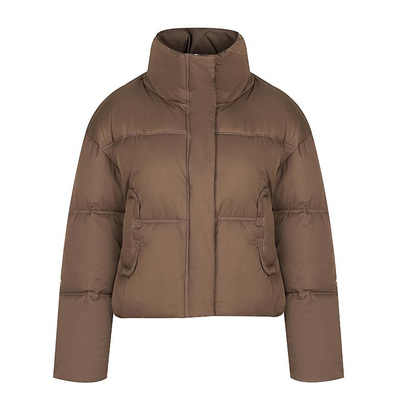 Пуховик женский новый 2025 короткий приталенный хлопковый жакет женский маленький стеганый жакет толстый жакет
