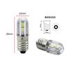 E10 Flashlight LED Bulb Lamp 6v 12V B9 Bayonet Indicator Light Yacht Lantern E11 Forklift Sailing Signal Lighting
