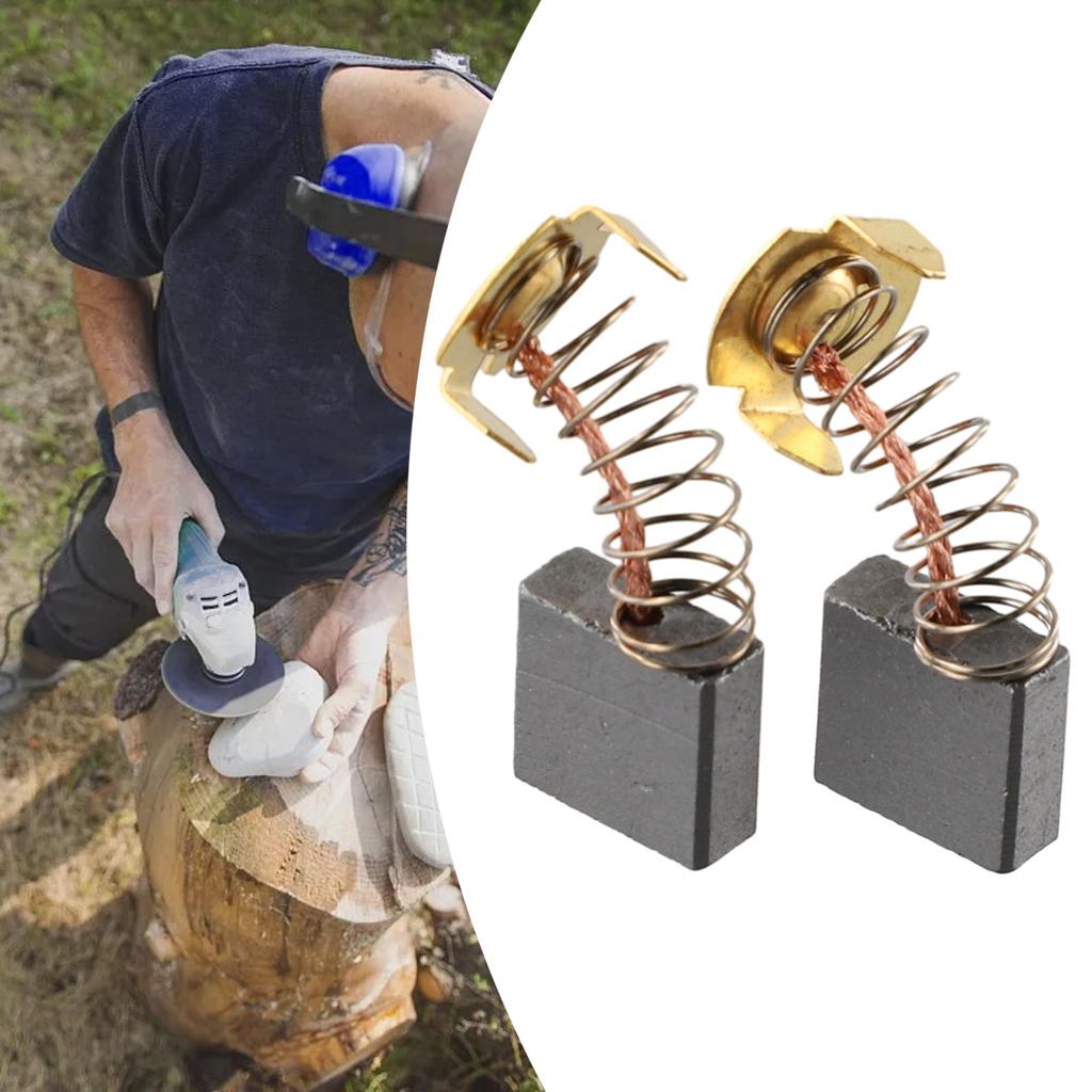 2pcs Carbon Brushes 7*18*16mm Angle Grinder CB202 CB203 CB204