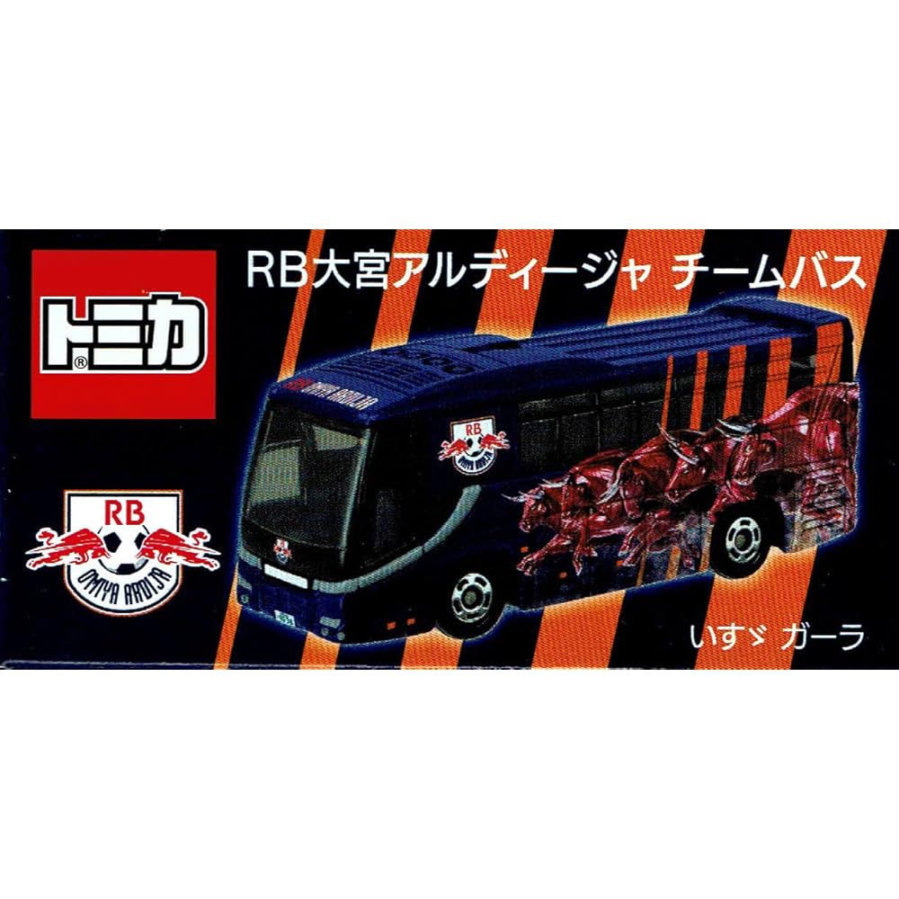 Takara Tomy Arts Tomica Автобус команды Omiya Ardija Модель автомобиля Isuzu Gala