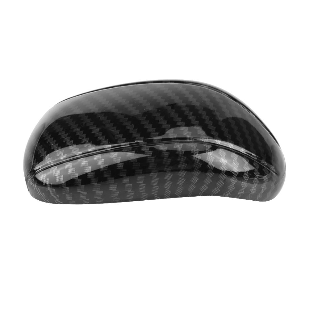 Car Gear Shift Knob Cover Trim Sticker for Mitsubishi Eclipse Cross 17 18 Carbon Fiber