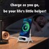 2026 Creative Small Chair Phone Holder and Wireless Charger with Amplifier Function