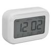 Mini Digital Alarm Clock with LCD Screen Snooze Function 12H 24H Formats for Bedroom Travel Office